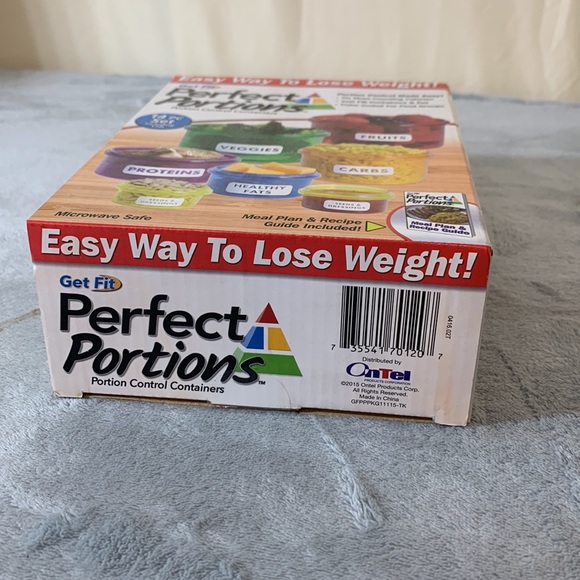 Kitchen Perfect Portions Portion Control Containers As Seen On Tv